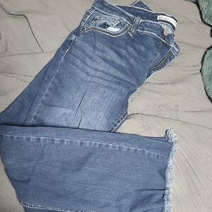 KanCan Wide Leg Denim Pants